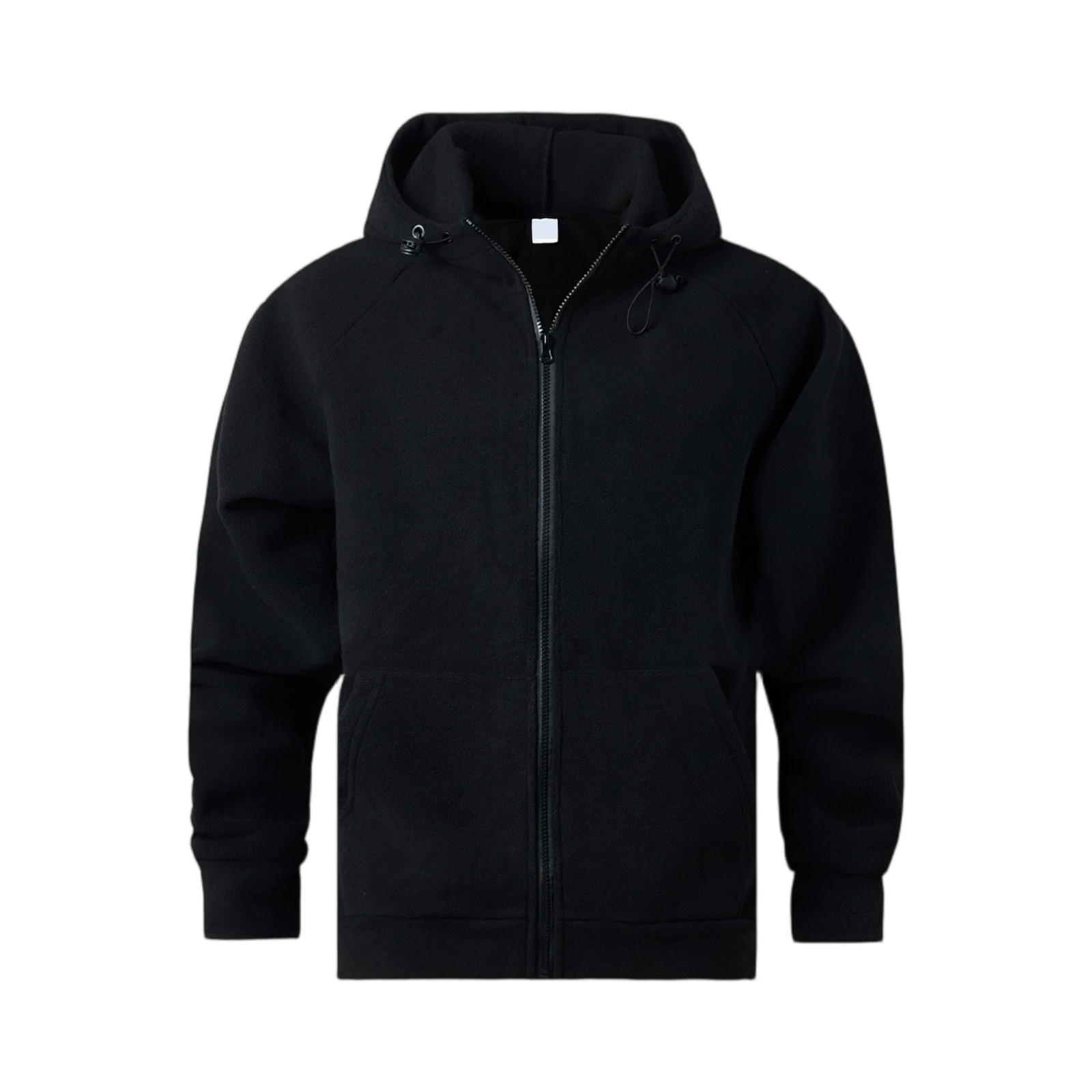 

Весенне-осенний новый модный однотонный спортивный кардиган с капюшоном, мужской повседневный свободный дышащий большой размер, пальто высокого качества