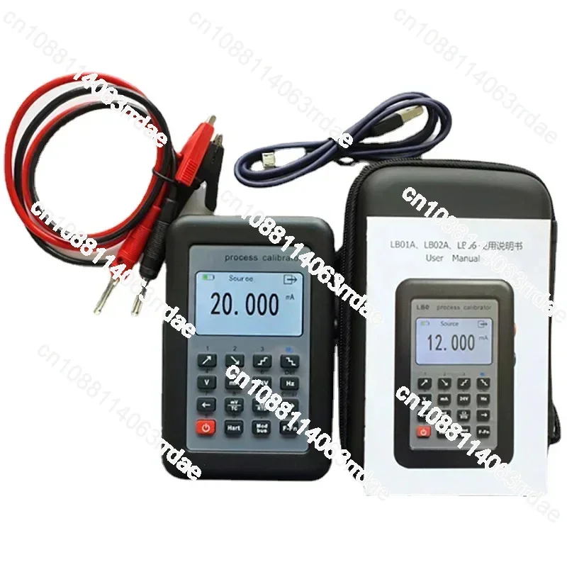 New LB02A Process Calibrator Color LCD with Frequency RTD PT100 Thermocouple MV 0-10V 4-20mA Signal Generator Function