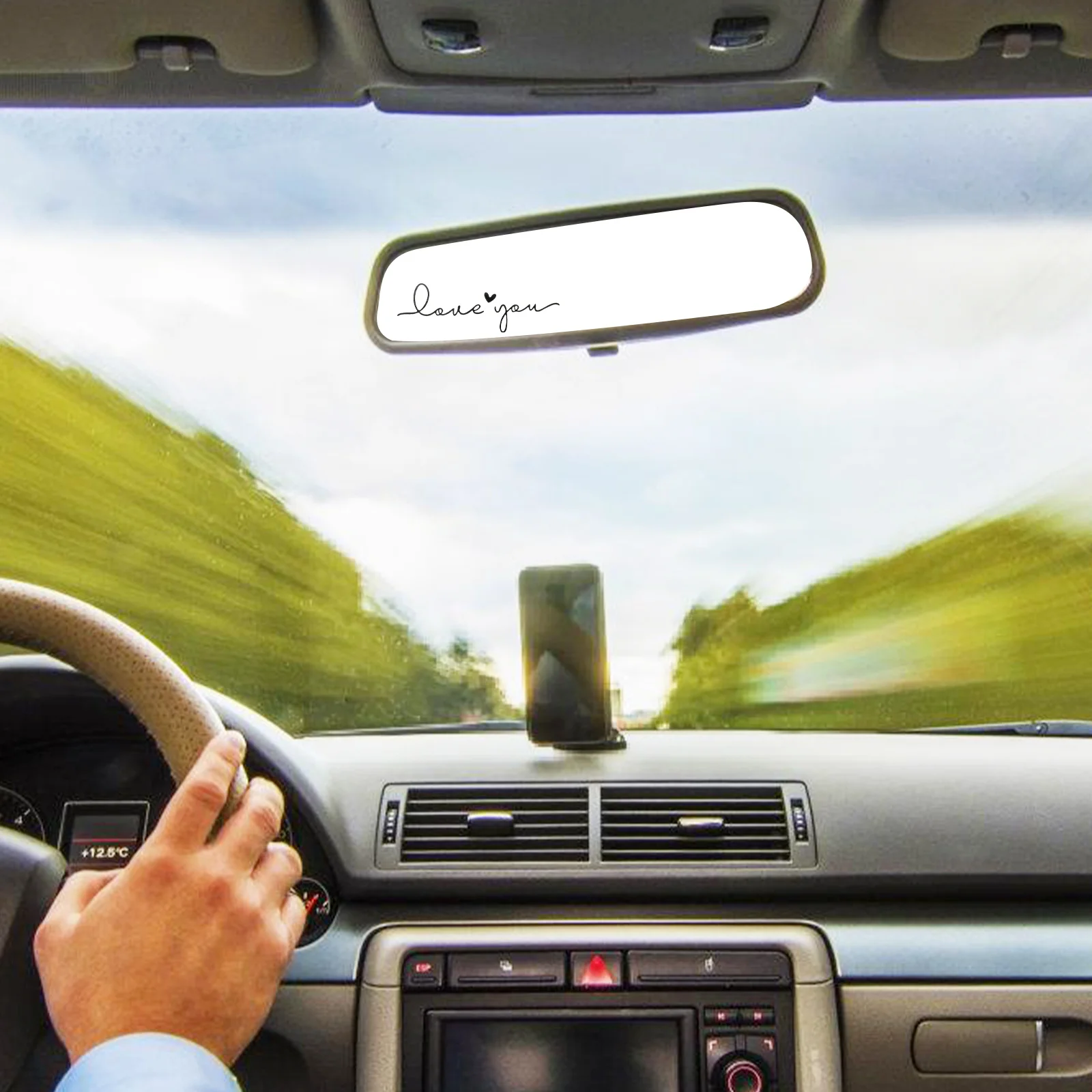 

2pcs Car Mirror Decals Stickers For Women Men Vehicle Window Body Decoration Car Stickers Decals For Women Auto Accessories