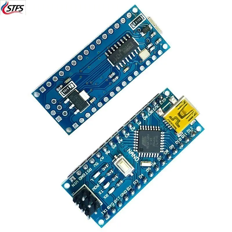 

10pcs For Nano Mini USB With The Bootloader Compatible Red Controller for Arduino CH340 driver 16Mhz ATMEGA168P