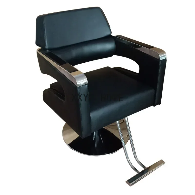 Cutting Chair Can Be Put down Hydraulic Lifting Simple Modern Hairdressing Chair Can Be Customized