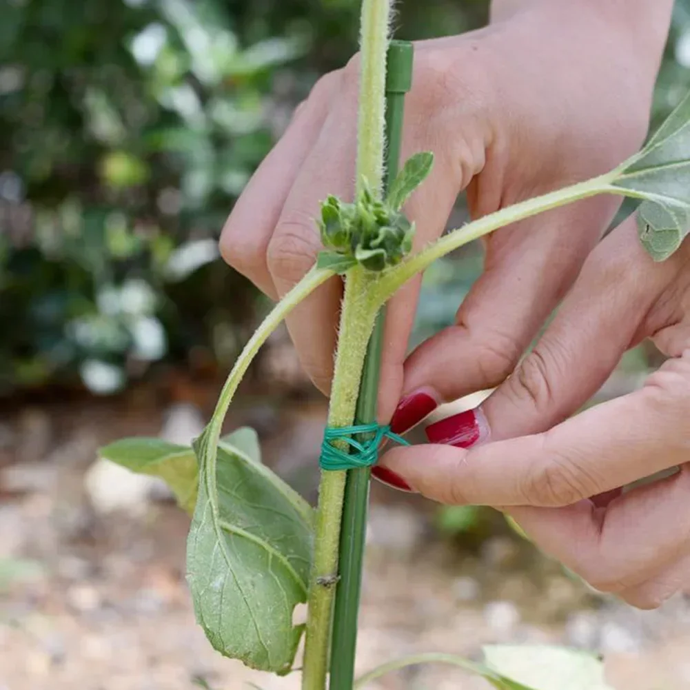 20/30/50/100M Garden Ties Iron Wire Ties With Cut Plant Ties For Gardening Grafting Fixer Replacement Tool