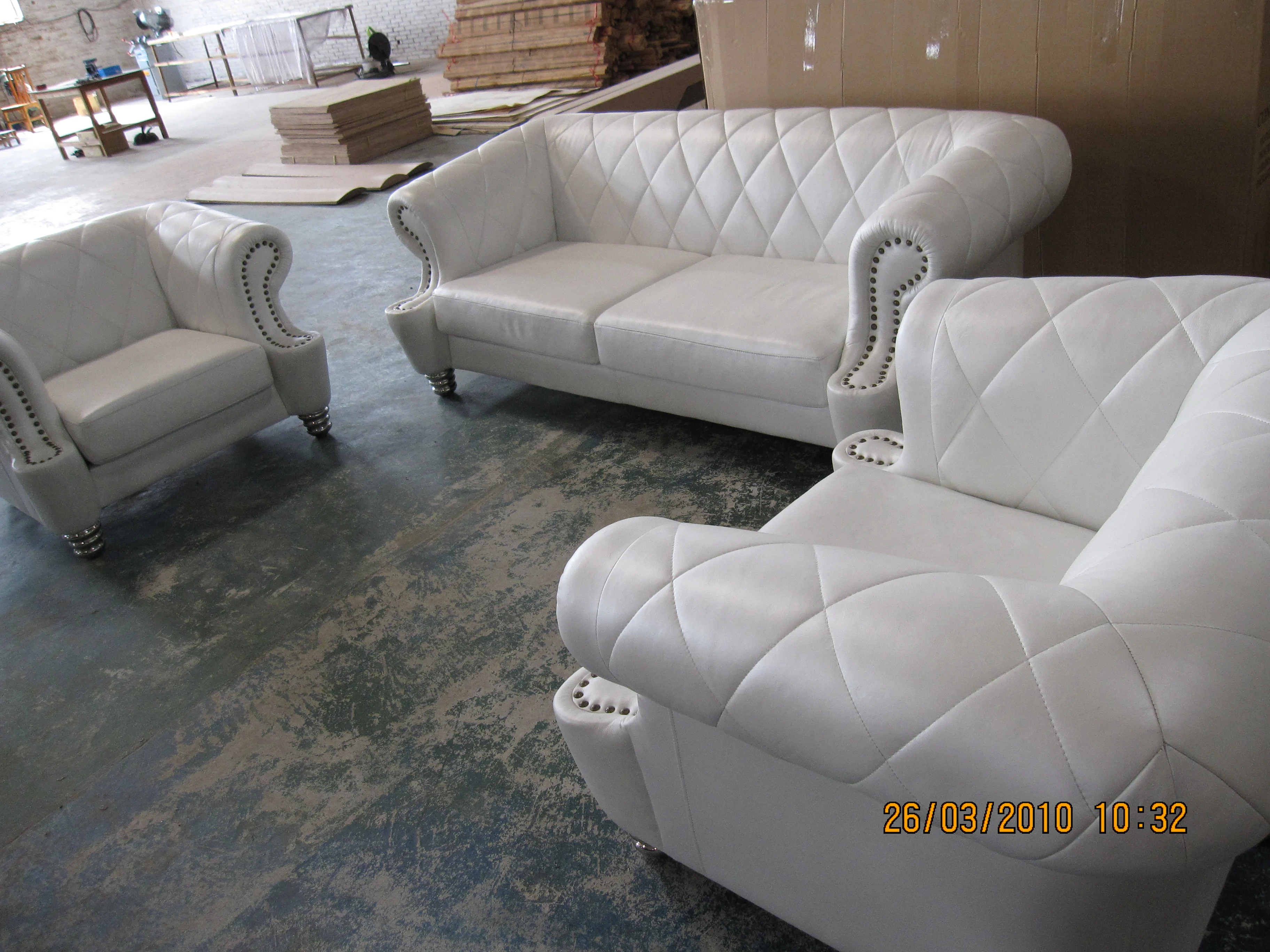 American Chesterfield Sofa Sets Italian Leather Sofas Modernos Para Sala Top Grade Genuine Cow Leather Couch Living Room Sofa