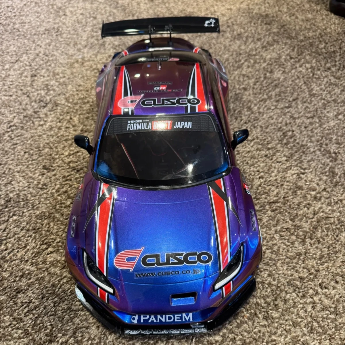 

Наклейки Cusco Decals подходят для кузова GR86 RC Drift в масштабе 1/10.