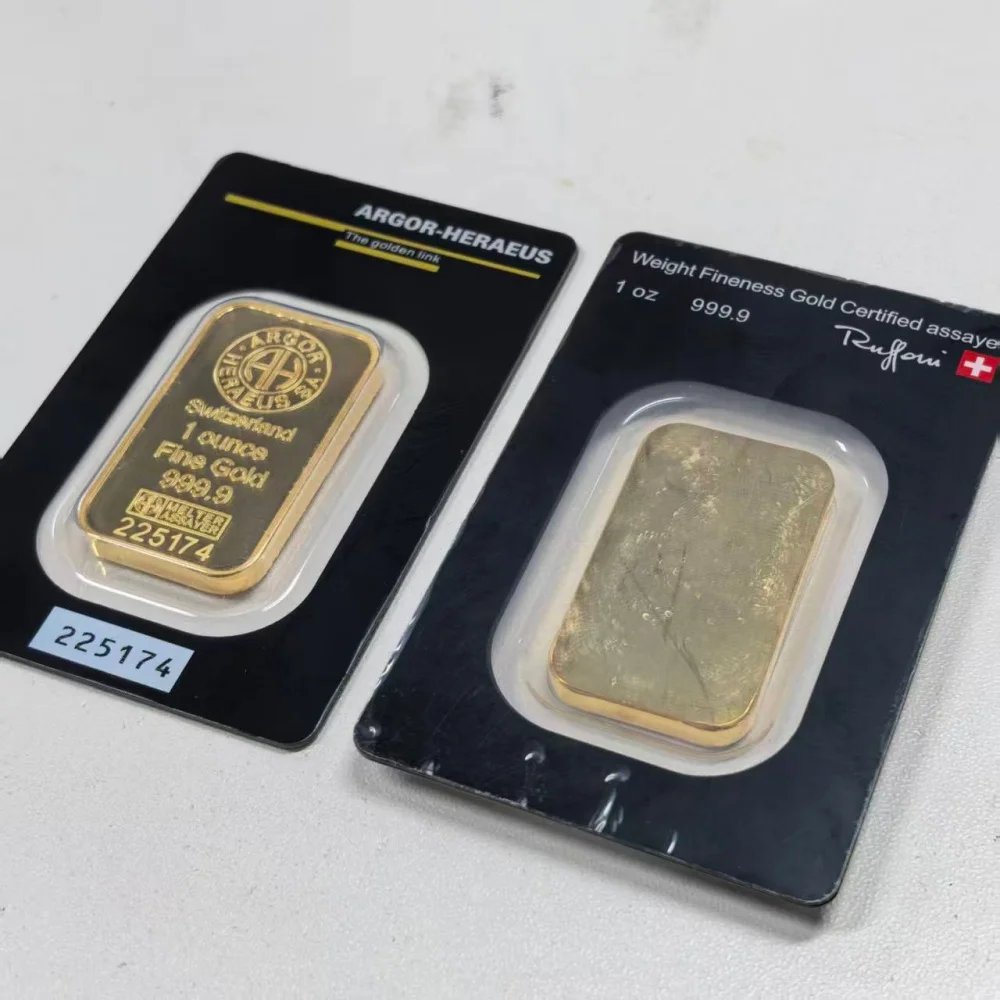 Valcambi Suisse Stil Kupferlegierung Barren Nicht-Magnetisch Mondjahr der Schlange Replik 1g/2,5g/5g/10g/100g Sammlerstück Geschenk Heimdekoration
