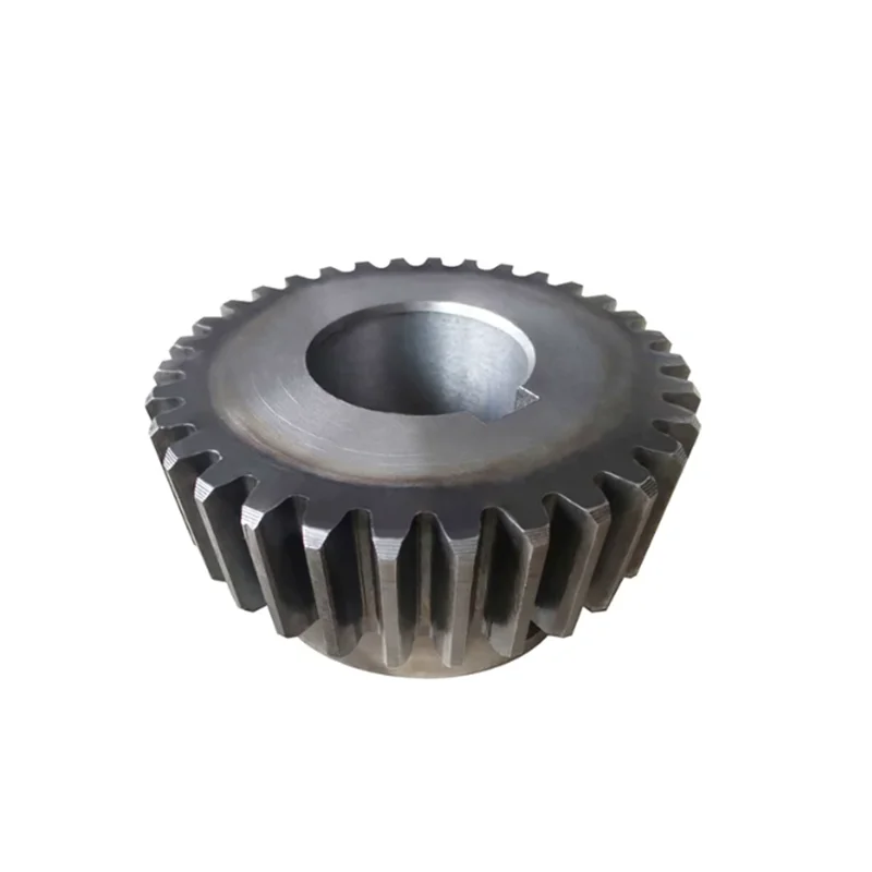 Module 1 45T Spur Gear 45# Carbon Steel Bore  8mm 10mm 12mm 14mm 15mm Low Speed Metal Drive Gear For Motors