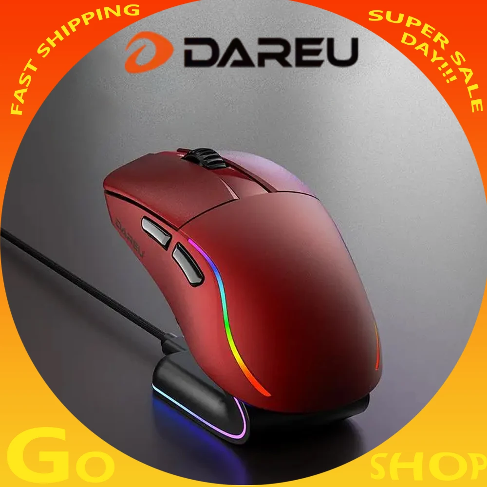 

DAERU A950AIR Electric Engine Edition Wireless Mouse Three-Mode 3950 Lightweight RGB 8KHz Return Gaming Mouse Player Gift