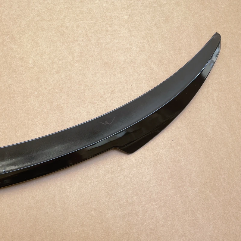 For Mercedes-Benz CLA W117 C117 CS Style Gloss Black Rear Spoiler Trunk Wing 2013-2019