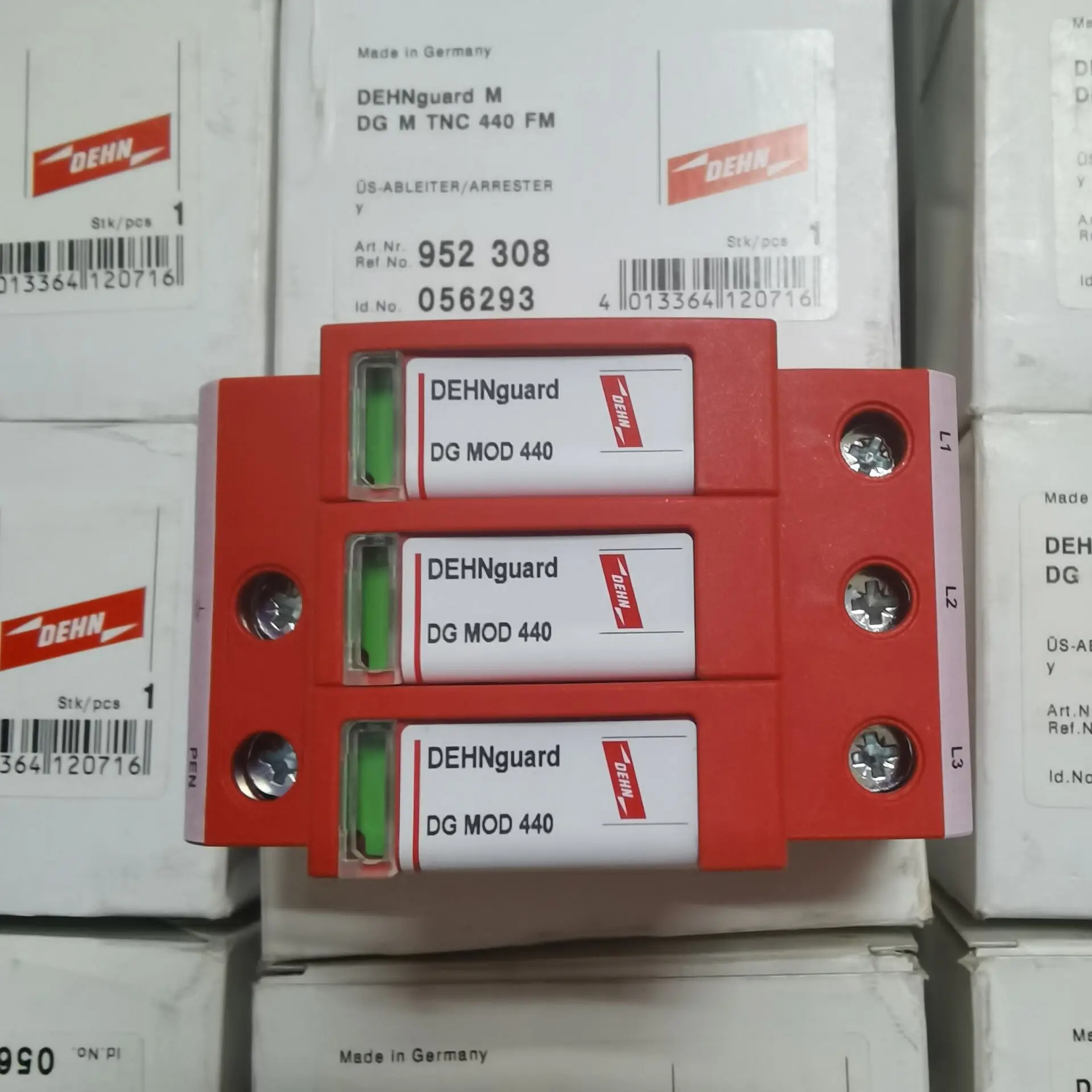 حامي البرق الألماني DEHN 952110 درع 275 فولت عرام حامي DG M TT 2P 275 بقعة أصلية #3