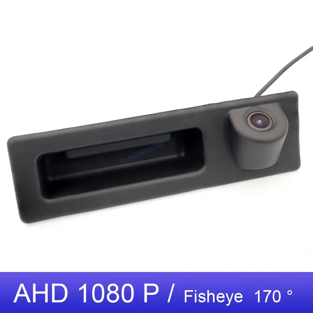 AHD 1080P 170° Car Truck Handle Rear View Camera For BMW F30 F10 F11 X3 F25 F31 F46 X1 F48 F22 3 Series 5 Series 2011~2017 HD