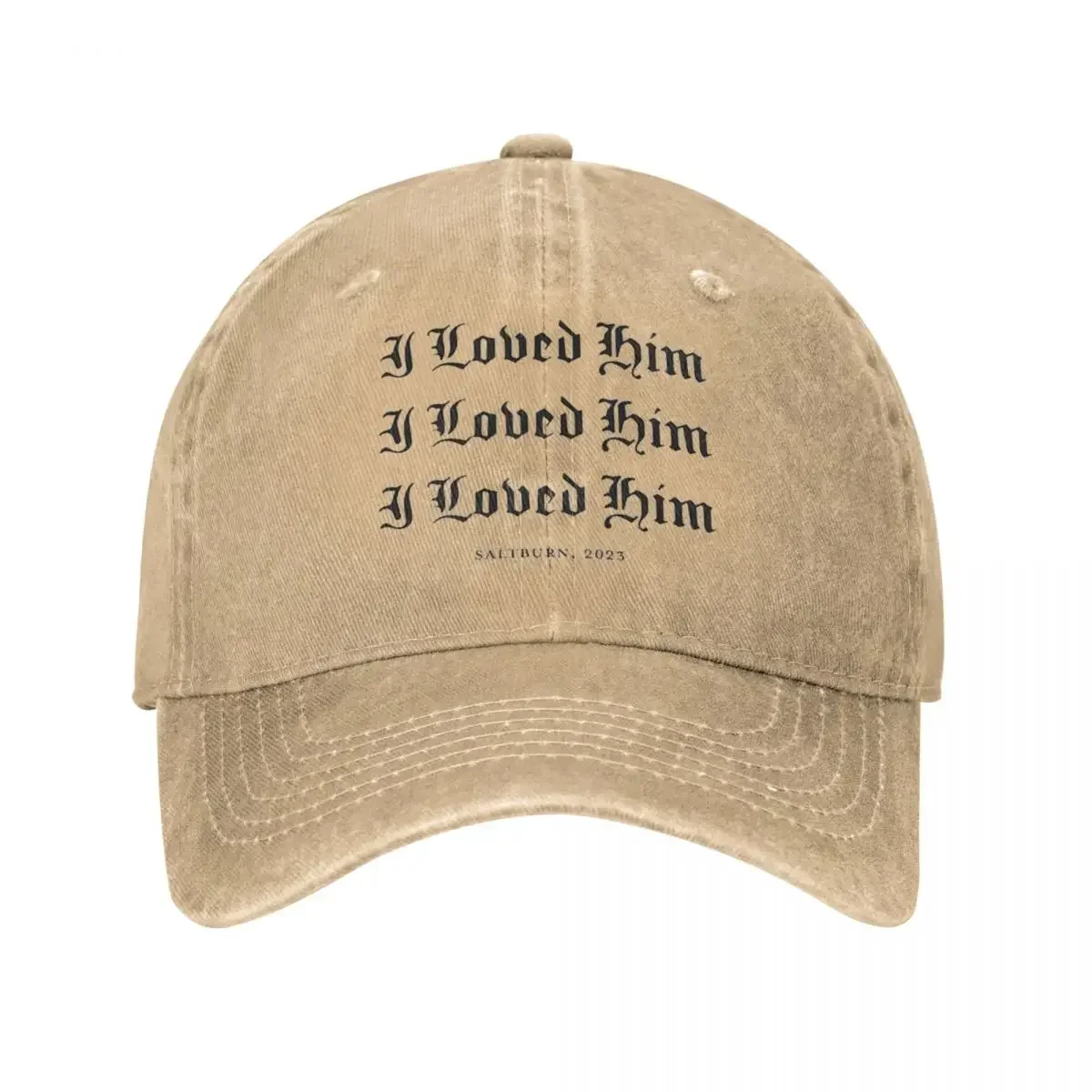 Vintage Ik Hield Van Hem Zoutburn Baseballpet Voor Mannen Vrouwen Distressed Denim Snapback Cap Hardlopen Golf Ongestructureerde Zachte Hoeden Pet