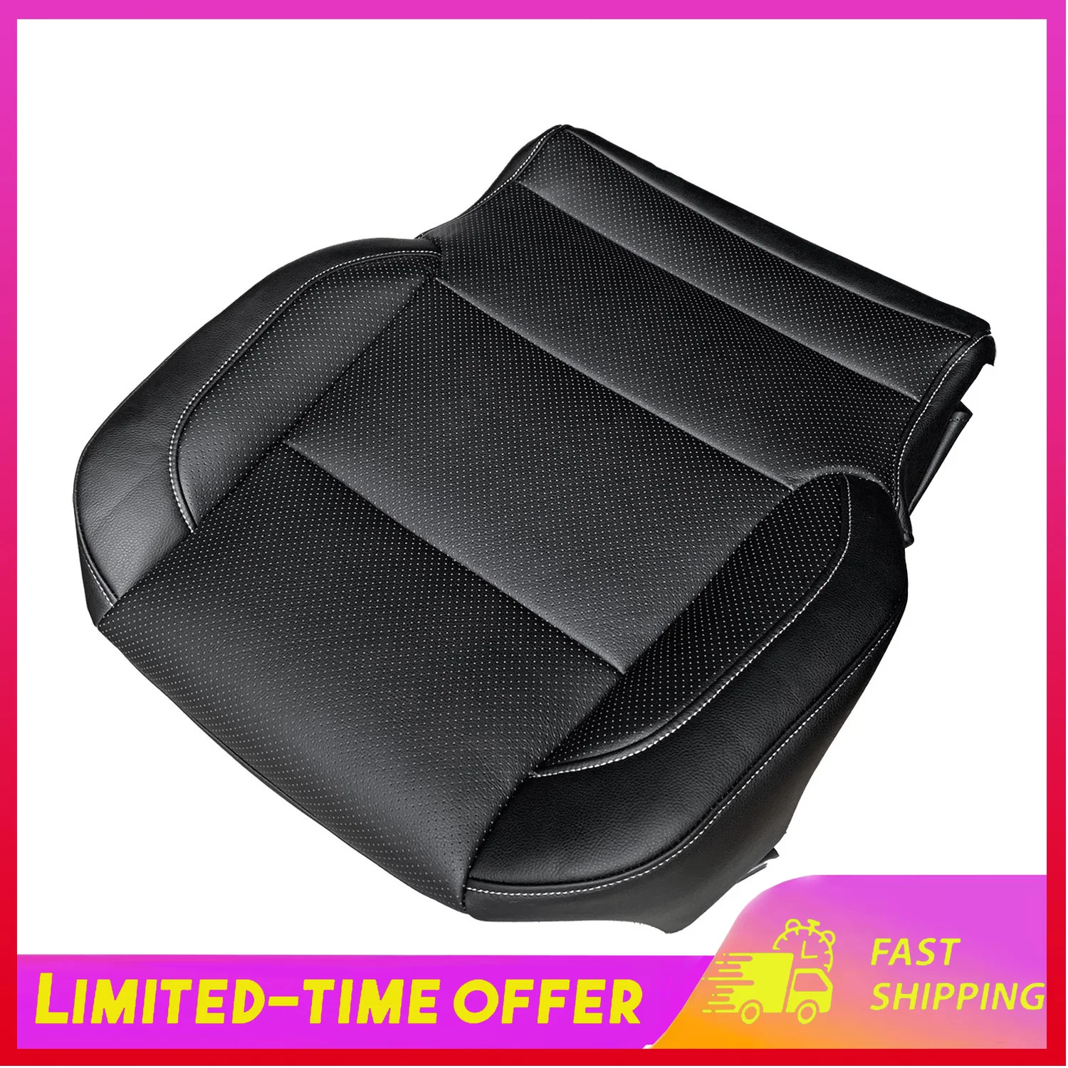 

Side Bottom Leather Seat Cover For GMC Sierra 2014-2018 Driver Passenger Replaces FRSD0304DBTL Automobiles, Parts & Accessories