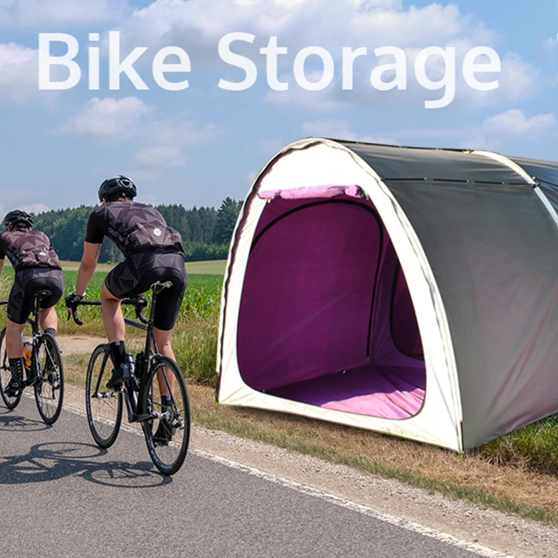 

Large Outdoor Waterproof Bike Tents, Only ONE TENT Connectable, Tents for Winter, Backyard Storage, Motorbike tent, Bike Tent