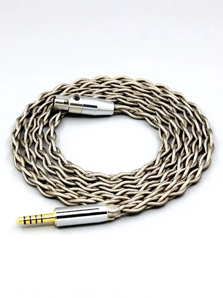 99% чистый серебро + Графеновый посеребренный фотокабель для AKG K553 MKII MK2 K141 MKII MK2 K240 STUDIO K702 LN007959
