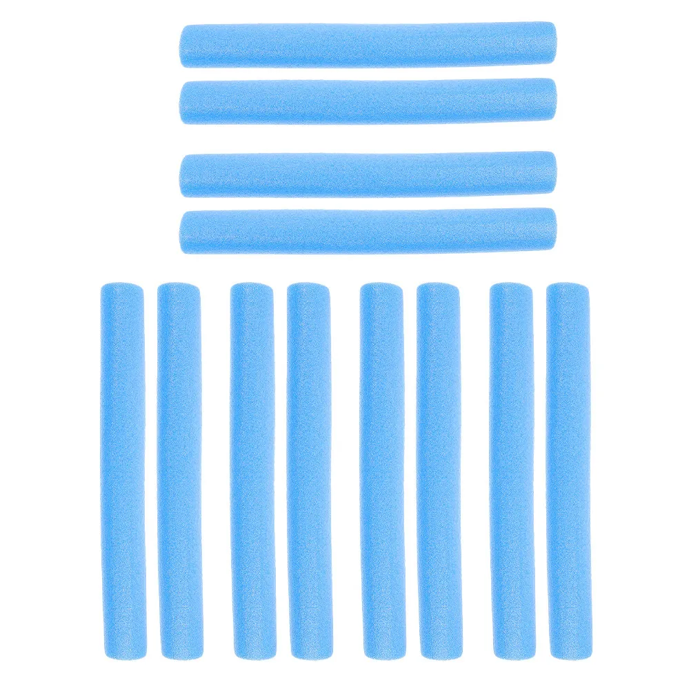 12Pcs Children Trampoline Fence Pole Pads High-Density Foam Protective Covers Soft Impact Absorbing Padding Replacement Parts