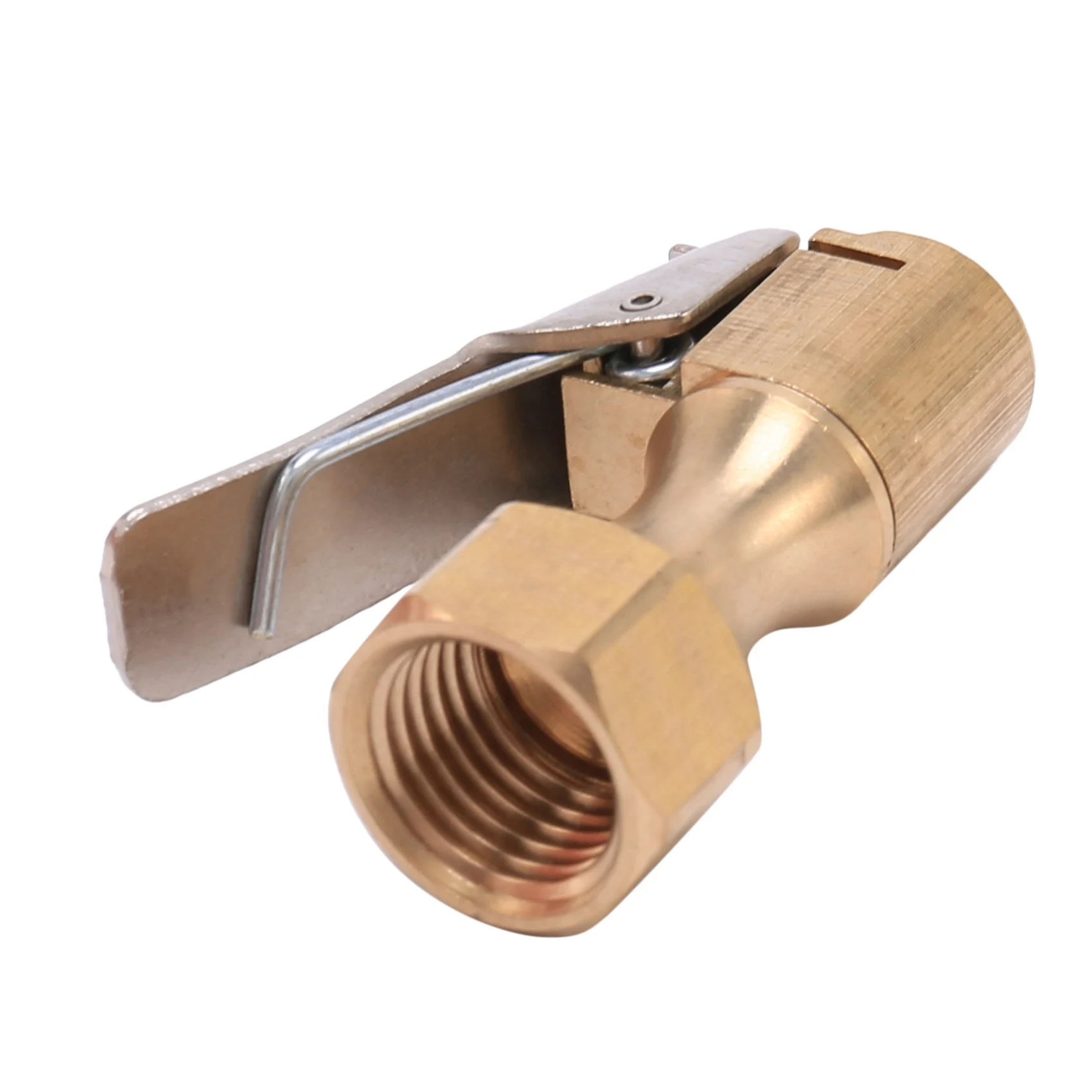 

6 Pack Heavy Duty Brass Air Chuck Set, 1/4 Inch Brass Air Chuck For Tire Inflator Gauge Compressor Accessories