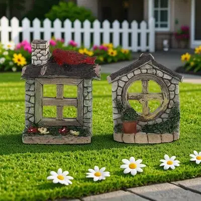 

2Pcs Fish Tank Decoration Synthetic Resin Stone Landscape Ornament Aquarium DIY Accessory Fish Tank Decor Aquatic Ornament