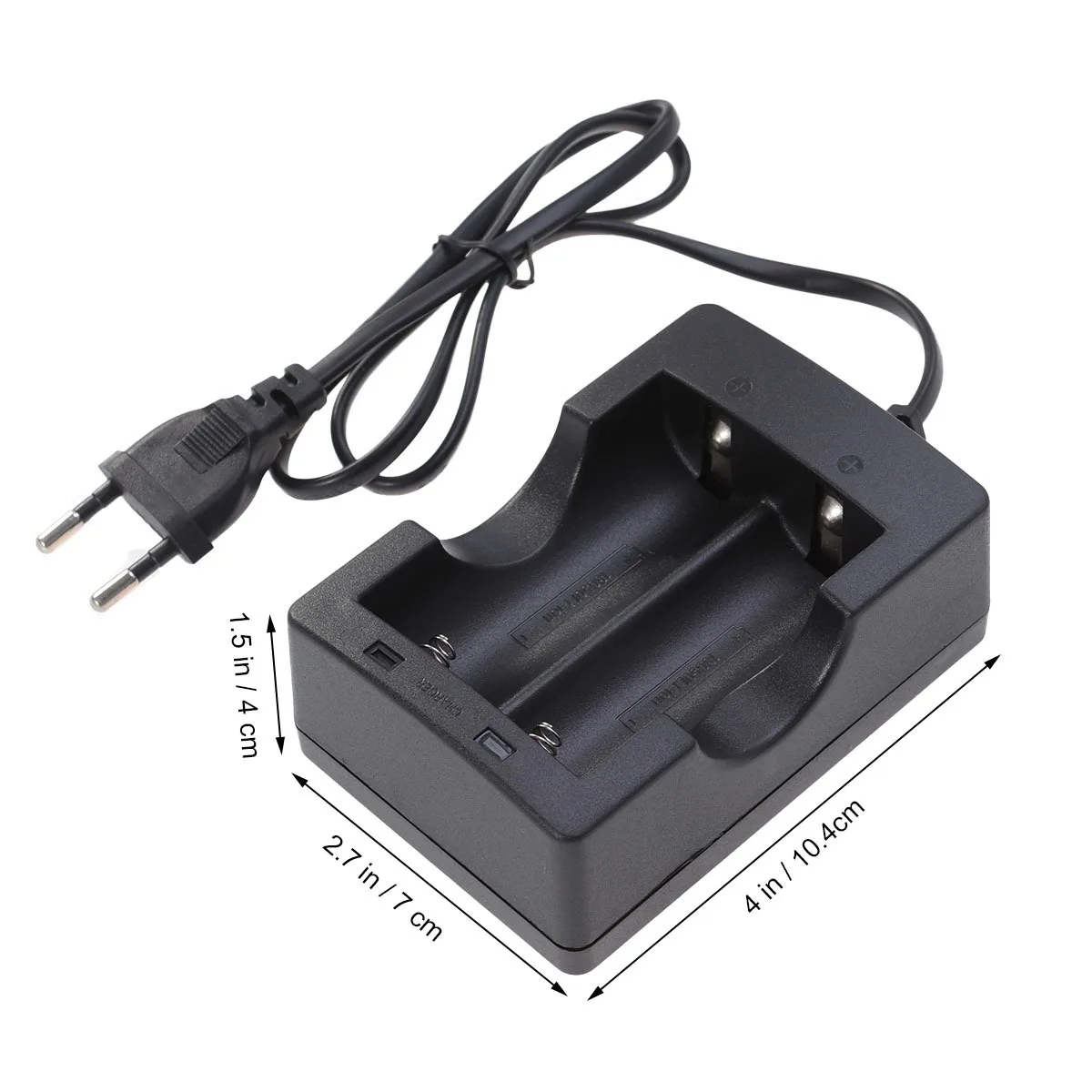 

2-Slot Universal USB for - 3.2V Rechargeable Batteries Eu Plug Safety Protection