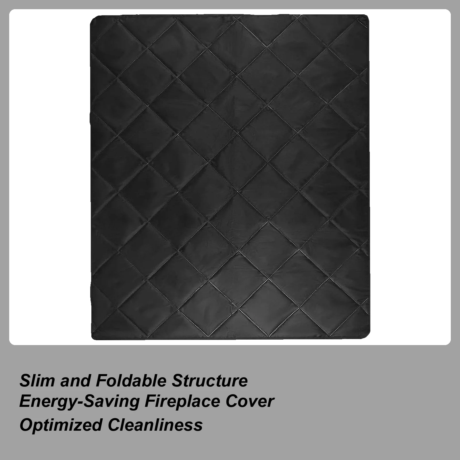 

Fireplace Cover Magnetic Fireplace Screen Heat-Proof Childproof Insulating Guard Shield Protector For Living Room Summer Home