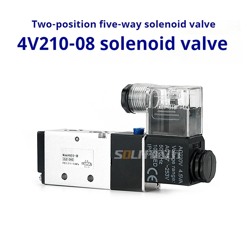 

4v210-08Solenoid ValveDC24VPneumatic4v310-10Control Valve4V410-15Two-position five-portAC220V