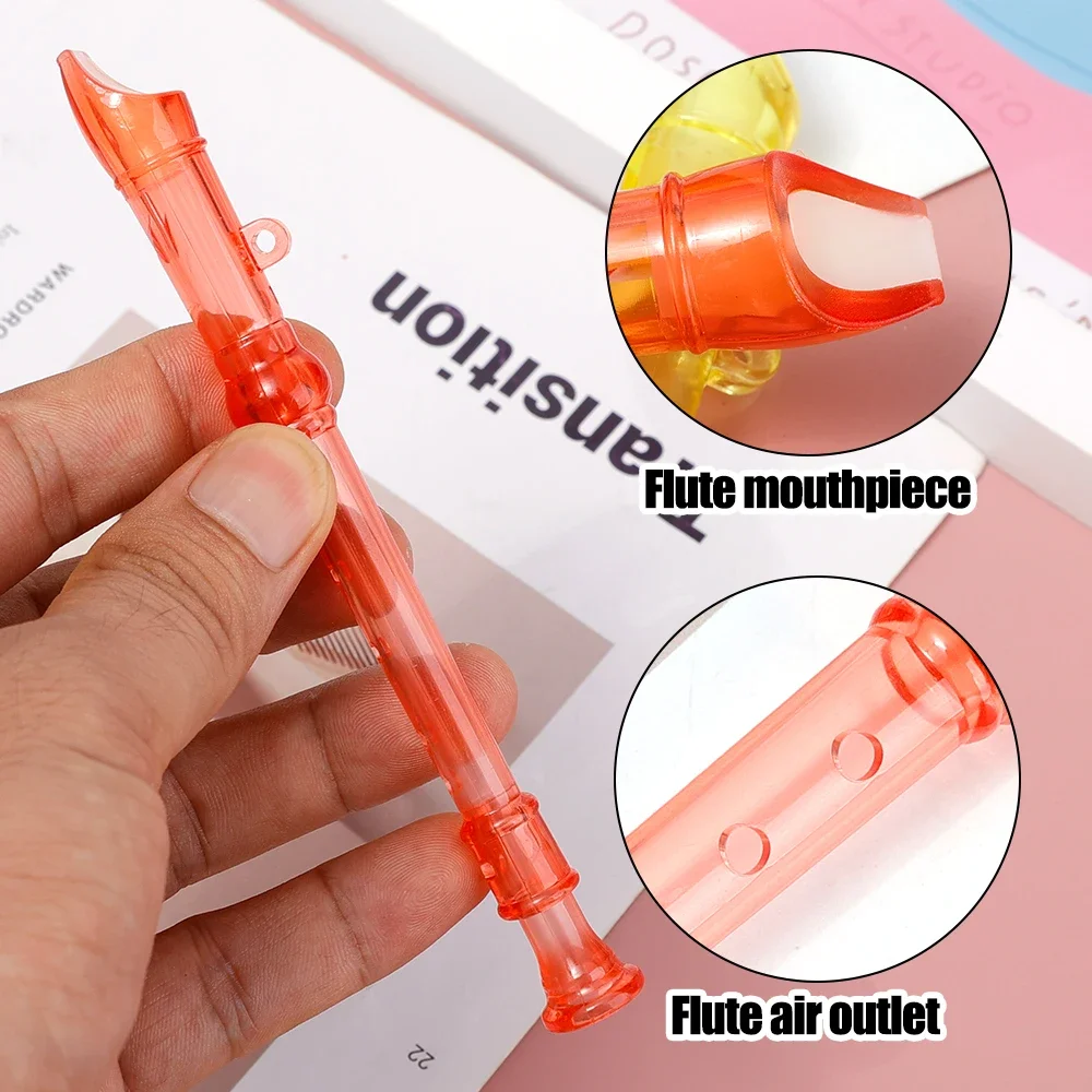 New Six-hole Flute Baby Musical Instrument Toys for Kids Music Sense Training Children Montessori Educational Toy Birthday Gifts