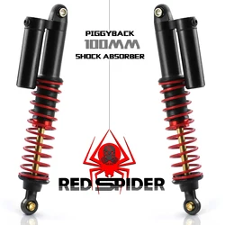 2Pcs Metal negative pressure shock absorber double damper for 1/10 RC Car Parts Truck Crawler SCX10 TRX-4 D90 R100