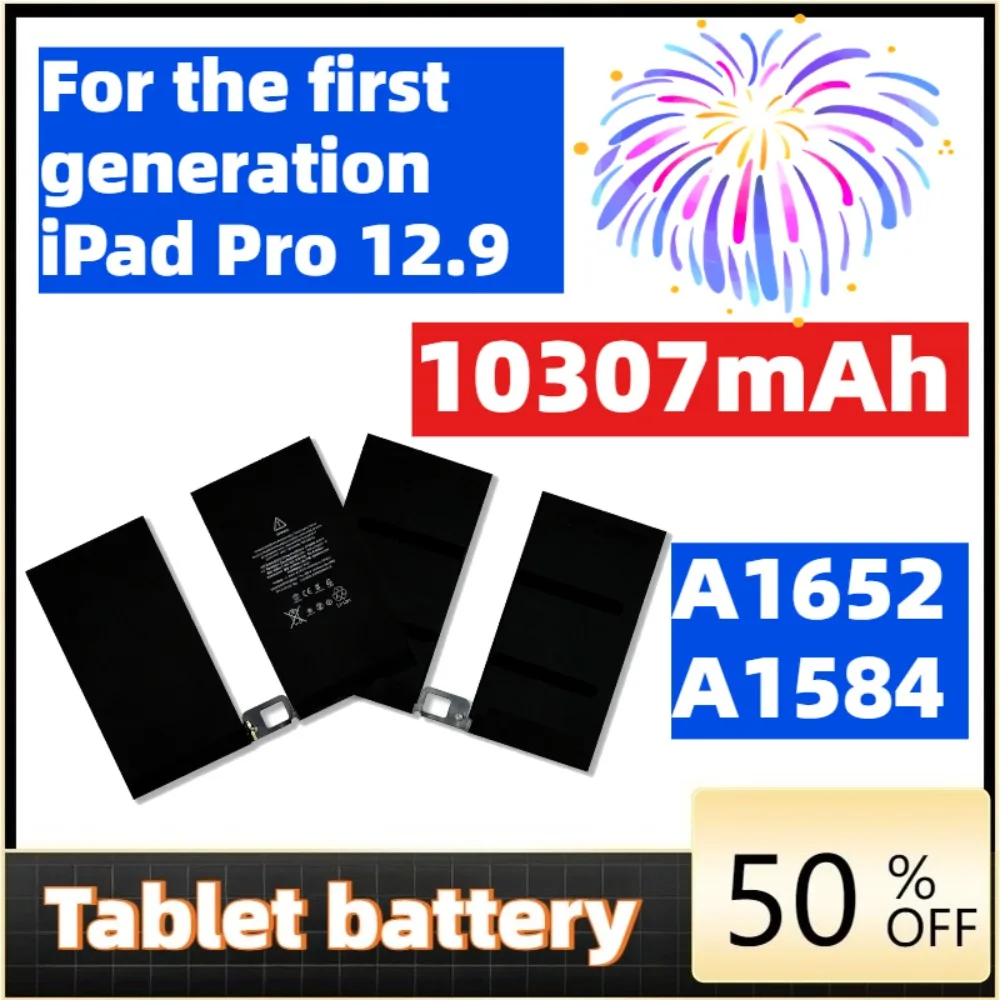 Tablet PC Battery 10307Mah For Apple Ipad Pro 12.9 1St Pro12.9 A1584 A1652 tablet battery