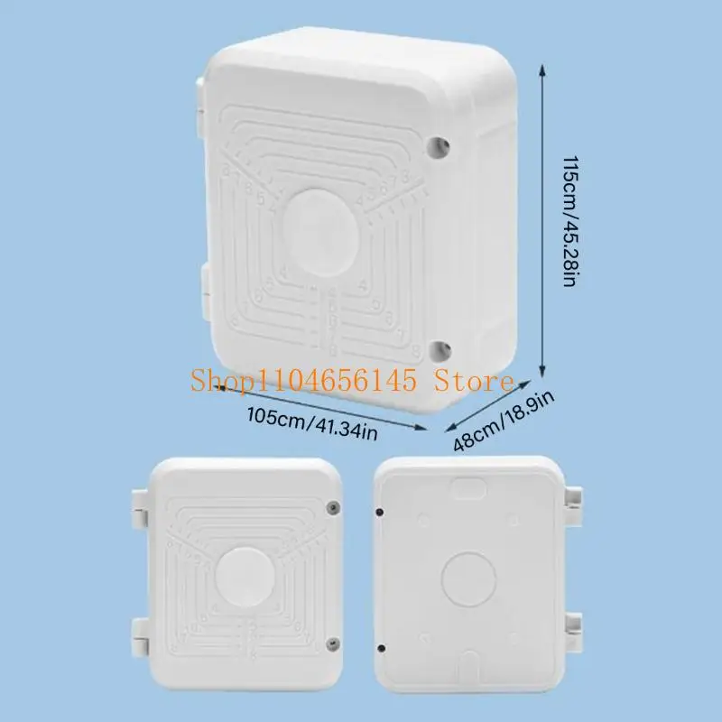 5asd 유니버설 스퀘어 보안 카메라 하우징 케이스 방수 감시 설치용 방수 ABS 플라스틱 용기