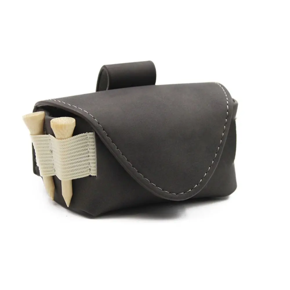 Magnetic Buckle Golf Ball Waist Bag Waterproof Mini Golf Belt Bag Storage Case 2 Balls Golf Ball Container Waist Carry