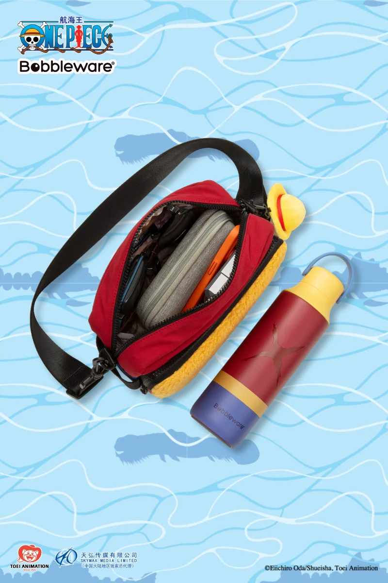 Offizielle One Piece Anime Schultertasche Luffy Zoro Chopper Umhängetasche Wasserdichte Reisetasche für Fans Sammlerstück Geschenk. – Detail 8