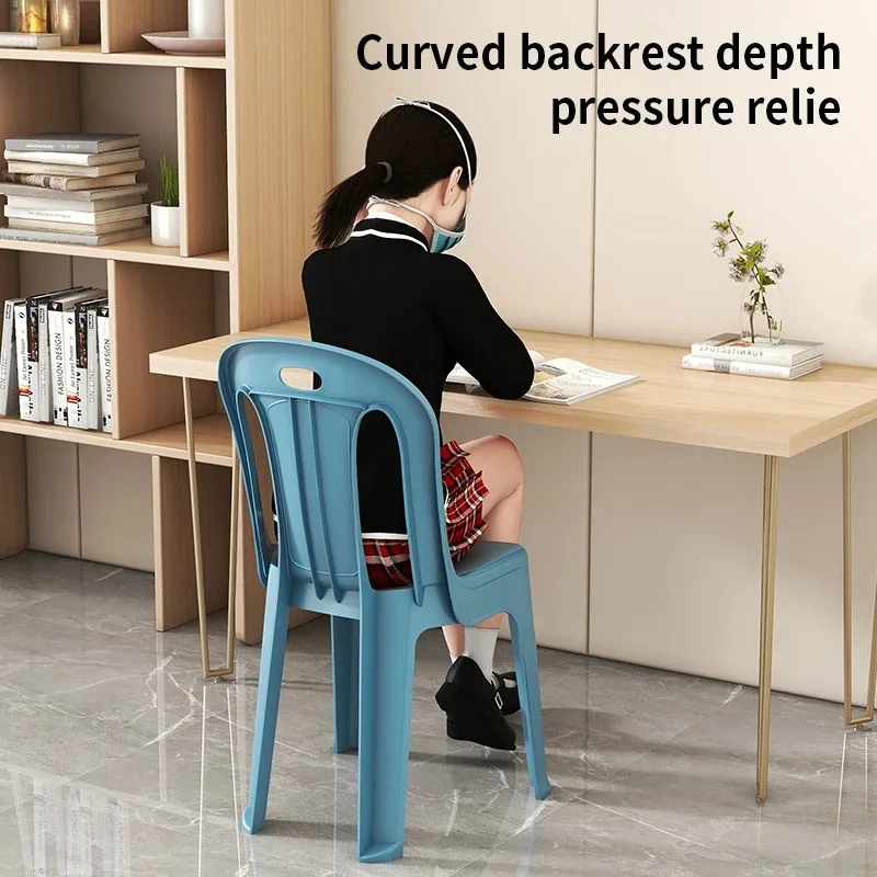 Factory Price Modern Children's Plastic Chairs Stackable Durable Backrest Chair Portable Chair With Back RestChairs for Children