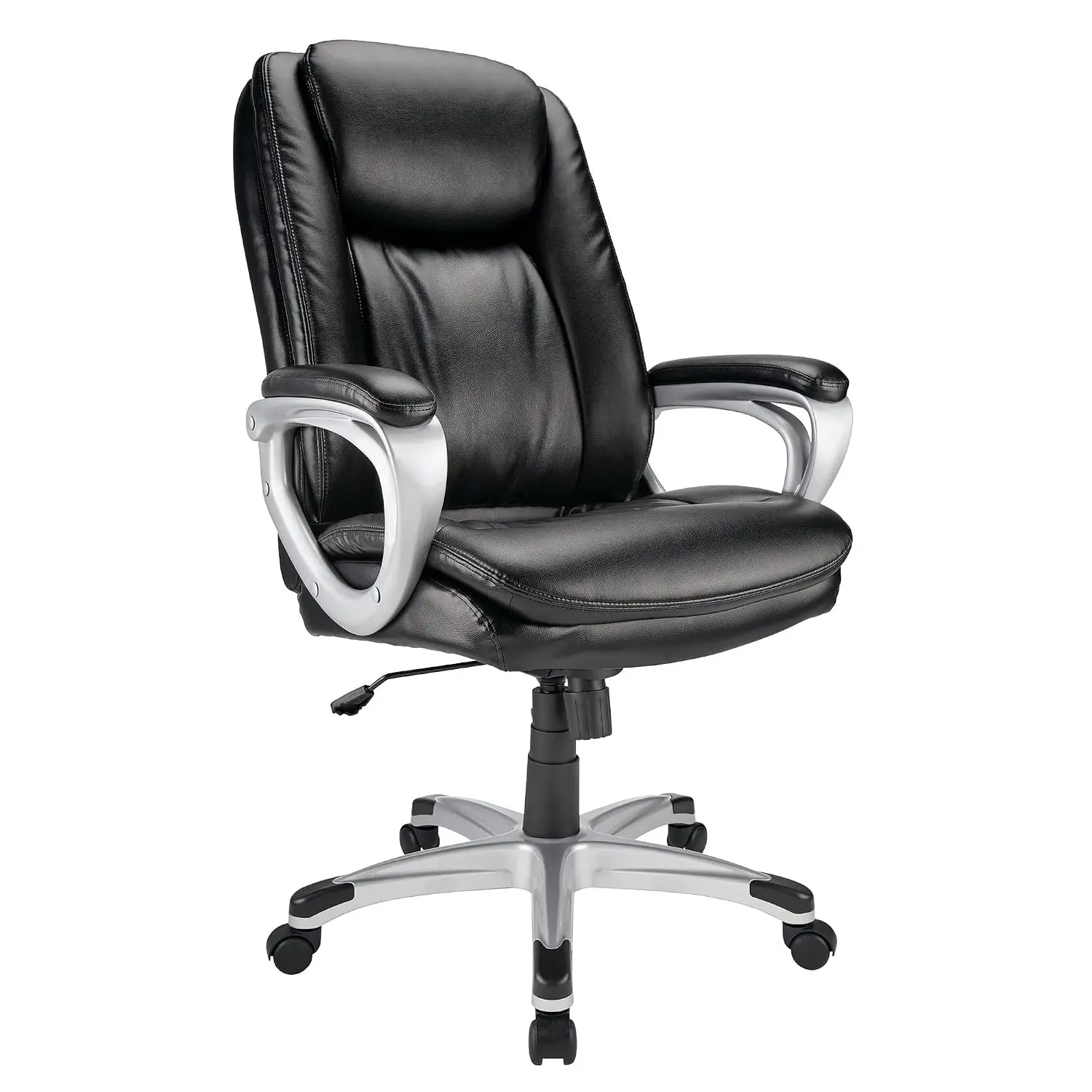 High-Back Bonded Leather Office Chair Ergonomic Executive Swivel Adjustable, Customized