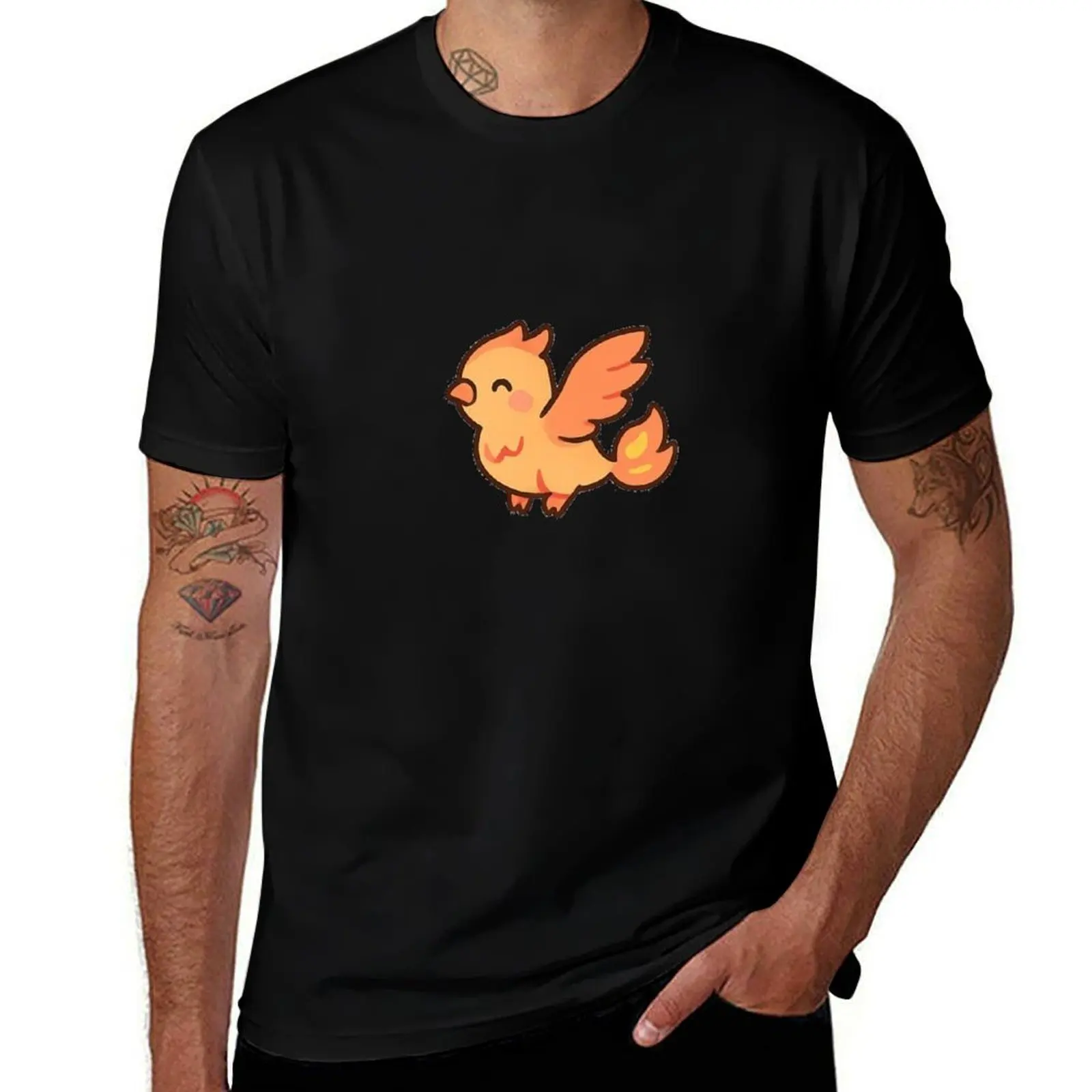 

Phoenix Chick T-Shirt anime figures quick drying boys animal print men graphic t shirts