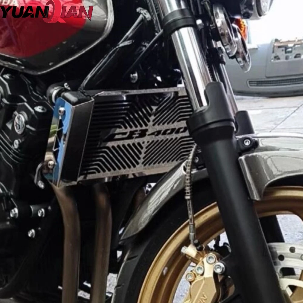 

Radiator Guard For HONDA CB400 CB400SF CB400 VTEC 1999-2010 2009 Motorcycle Accessories Radiator Grille Guard Cover Protection