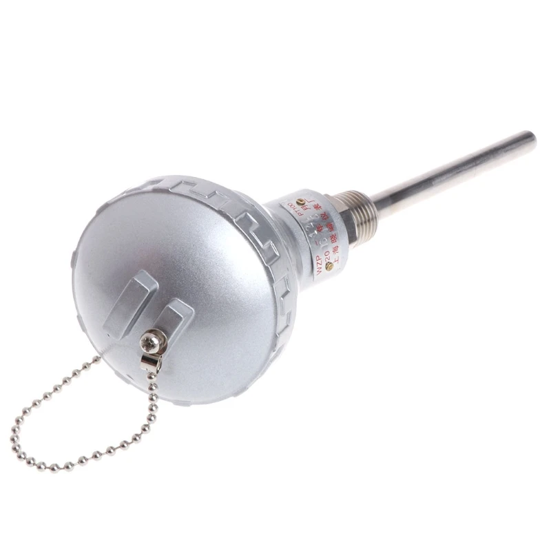 Đầu Dò Cảm Biến Nhiệt Độ "NPT Ren Cặp Nhiệt Điện Nhà Cho Đầu Thép Không Gỉ Lắp Cho Công Nghiệp 4" Thả Vận Chuyển