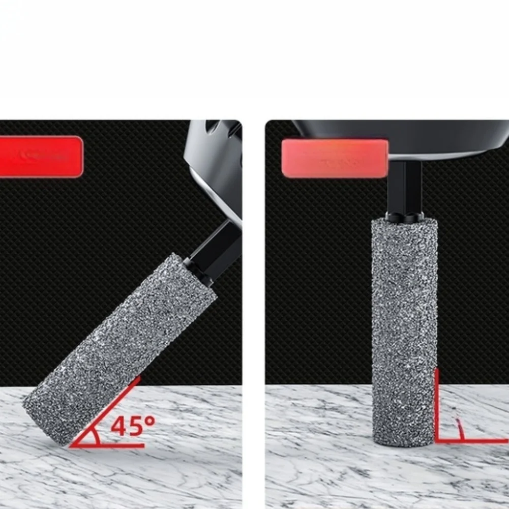 Diamond Drill Bit with for hexagonal Shank for Dry Drilling and Grinding on For Tile Ceramic Porcelain Stone Up to 42mm Depth