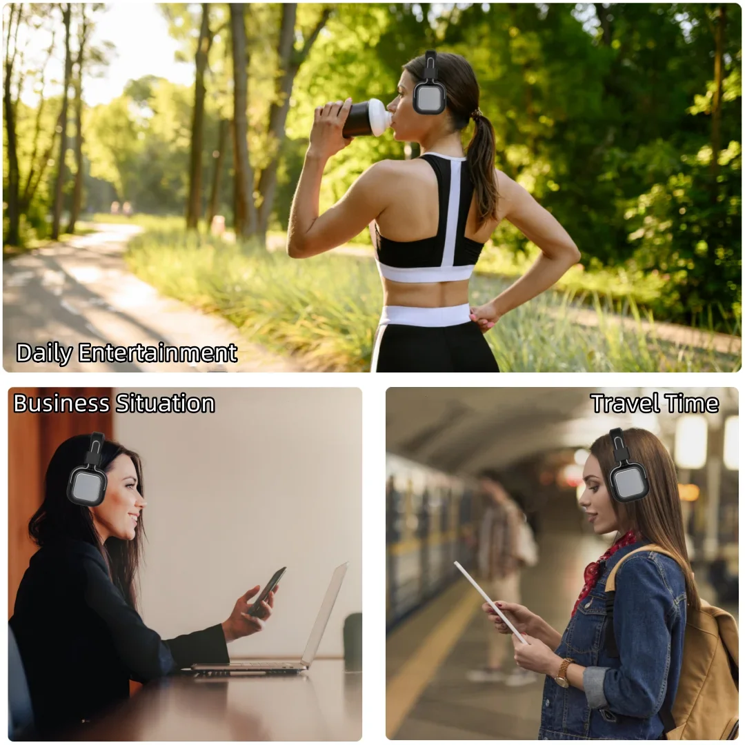 SODO SD-1003 سماعة رأس لاسلكية 3EQ متوافقة مع بلوتوث 5.1 سماعات ريترو قابلة للطي HiFi سماعة رأس ستيريو تدعم TF/AUX