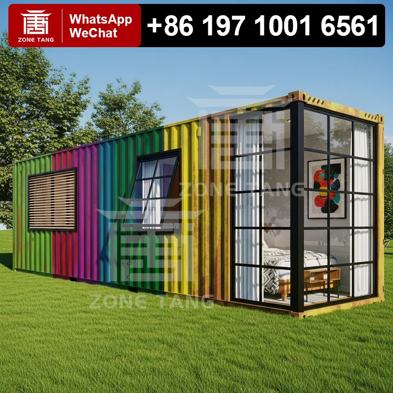 

Container House Modular Houses For Sale Small House Mobile House Modern Disaster Relief Flat Pack Home Customization Repairable