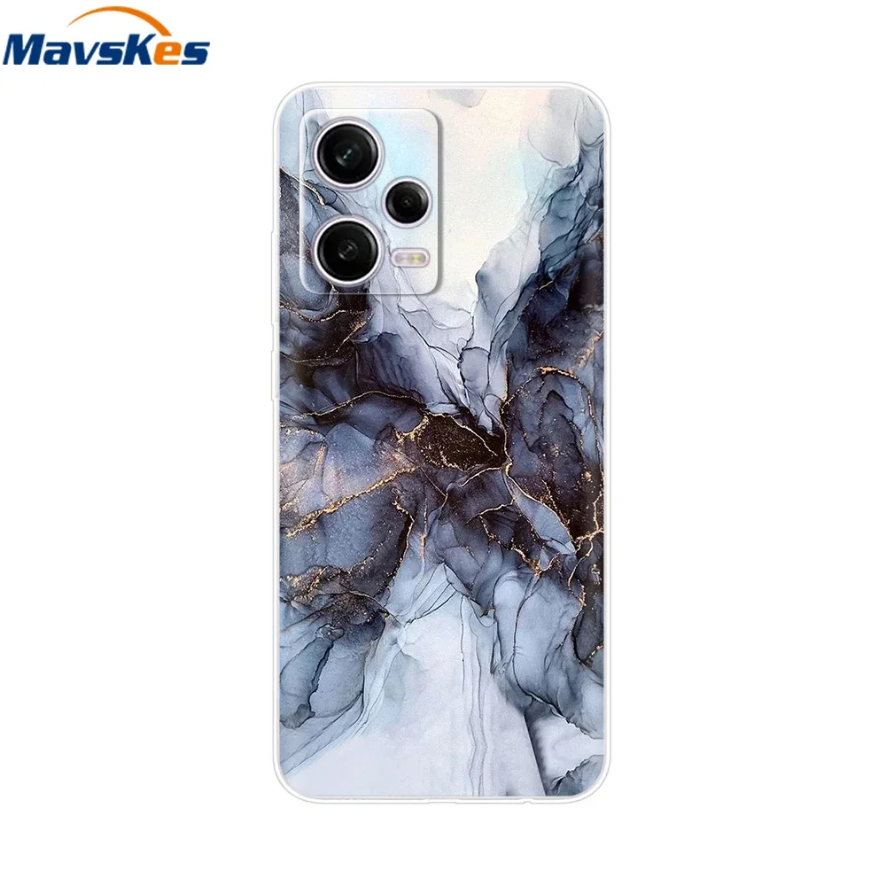 For Redmi Note 12 Pro Case Note12 Pro Cover Printed Silicone Phone Cover for Coque Xiaomi Redmi Note 12 Pro 5G Phone Case Funda view 5