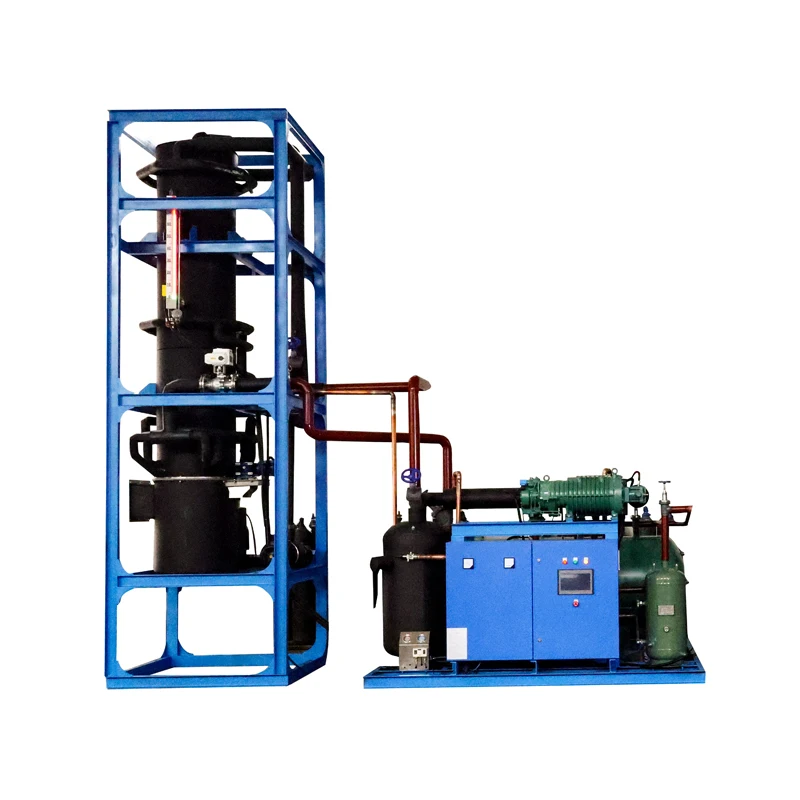 Máquina para Hacer Hielo en Tubo de 20 Toneladas, Automática, Comercial, Industrial, de Alta Productividad y Ahorro de Energía, con Certificación CE
