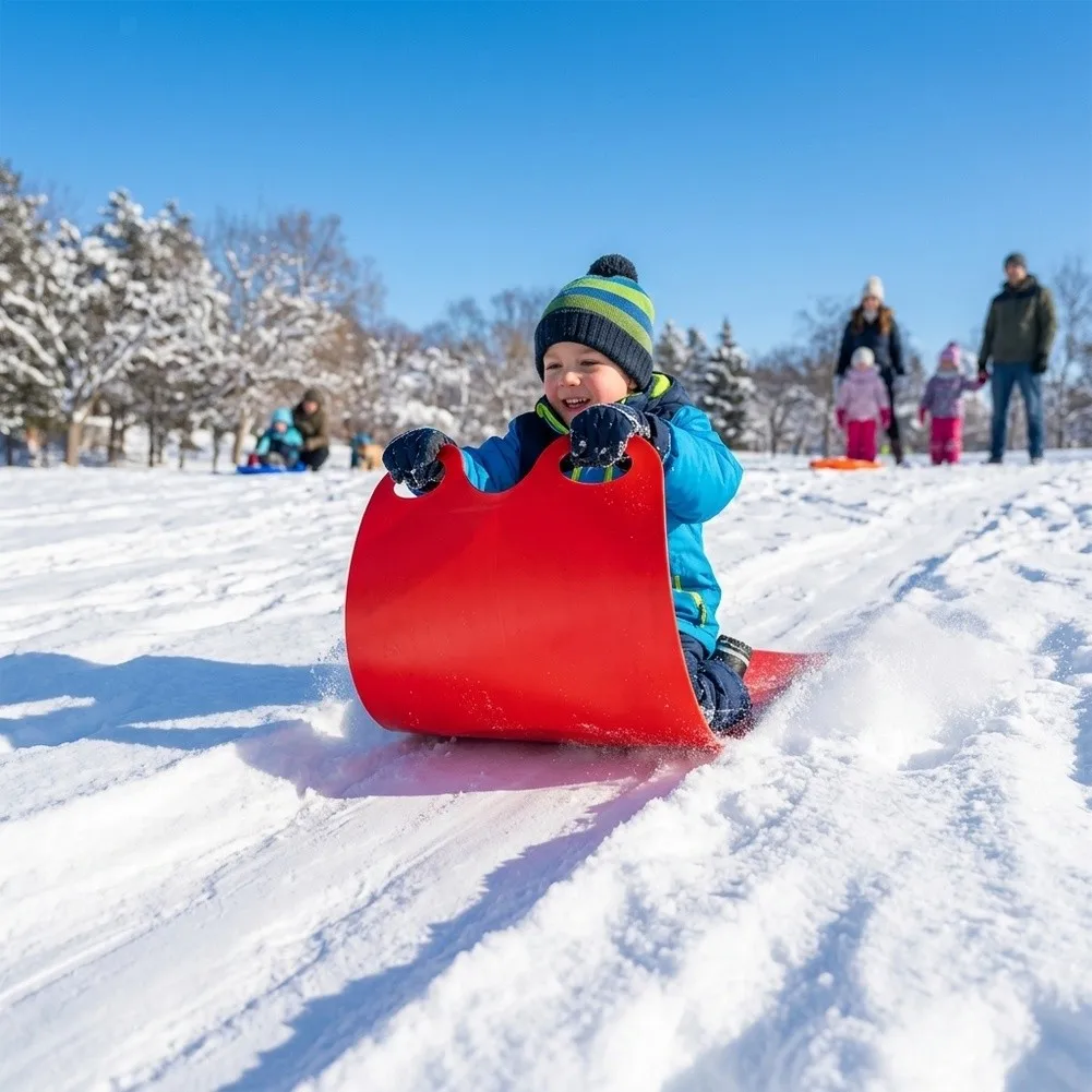 For Skiing For Sand Sledding Flexible Sledge Flying Carpet Outdoor Fun Flexible Snow Sled For Fun Sleigh Ample Space