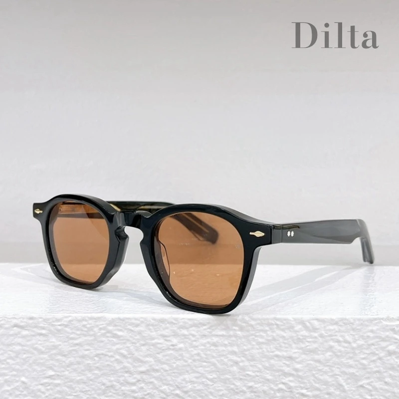 

JMM Luxury Brand Jacques ZEPHIRIN Sun Glasses Woman Luxury Brands Oval Acetate Retro 선글라스 Retro Vintage Glasses For Sun