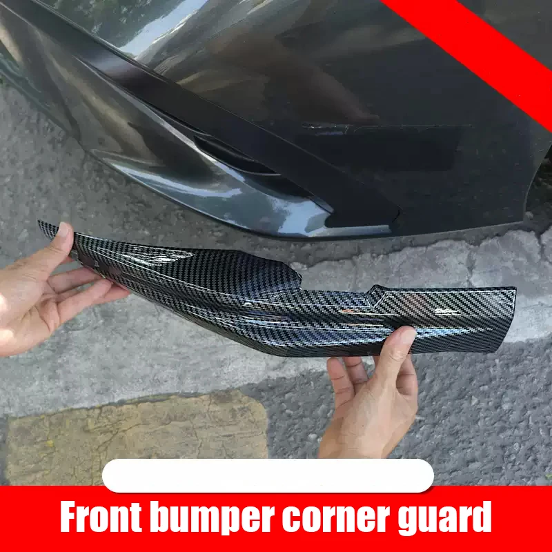 

Front bumper protection angle for Hyundai Elantra CN7 2023 2024 adhesive installation of exterior protective components