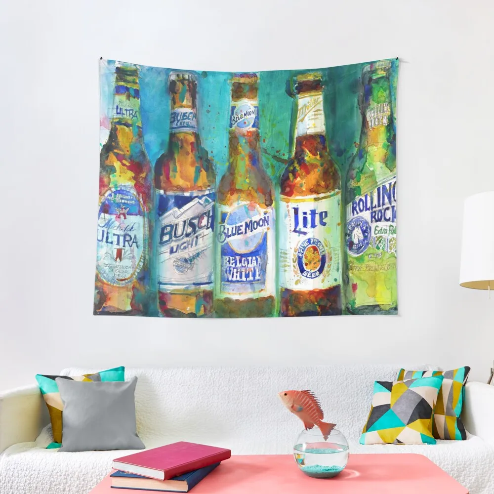 Favorite Beer Combo Tapestry Home Decoration Accessories