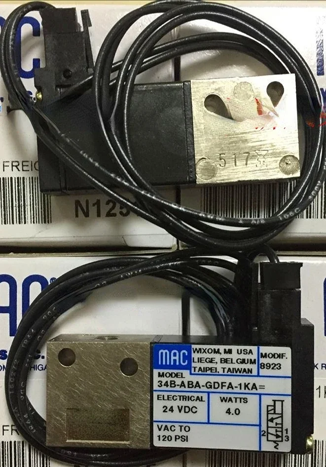 

Solenoid valve34B-ABA-GDFA-1KA 34B-ABA-GDFA-1BA 34B-ABA-GDFA-1KT