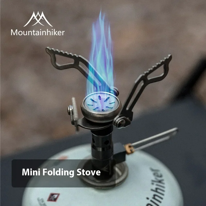 

Mountainhiker Mini Folding Stove Portable Outdoor Camping BBQ Picnic Lightweight Compact Hiking Gear for Travel