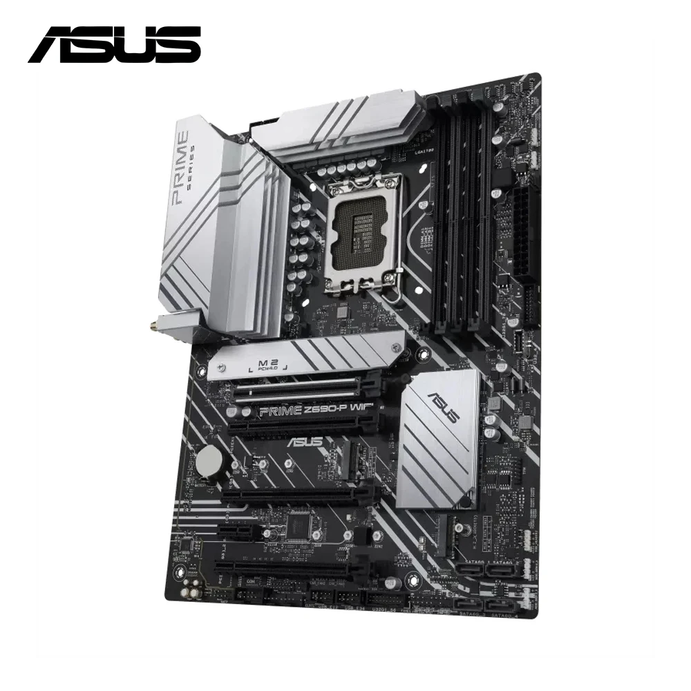 ASUS PRIME Z690-P 와이파이 인텔 ATX 중고 마더보드, DDR5 Z690 LGA 1700 지원, 코어 i9 14900 13900 i7 14700 13700 i5 14500 13500 