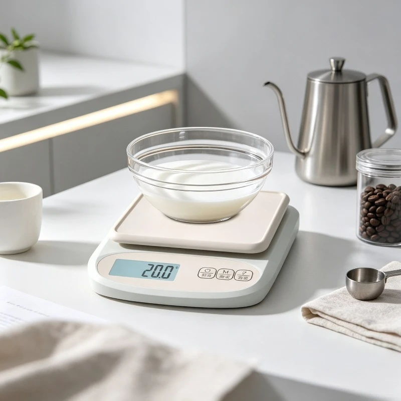 6kg Digital Kitchen Scale with Backlit LCD, 0.1g High Precision Food Coffee Weighing Tool, Multi-use Measuring for Baking.