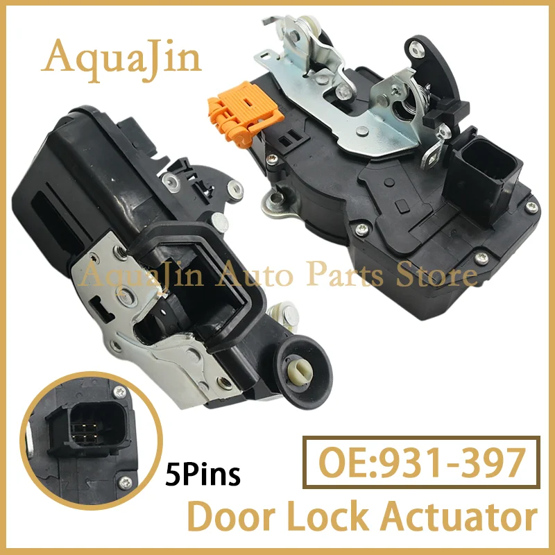Actuador de cerradura de puerta trasera izquierda 931-397 para Cadillac CTS 2003~2007 Sedán SRX 2004~2006 2005 SUV 931397 10352117 10373664 12450817