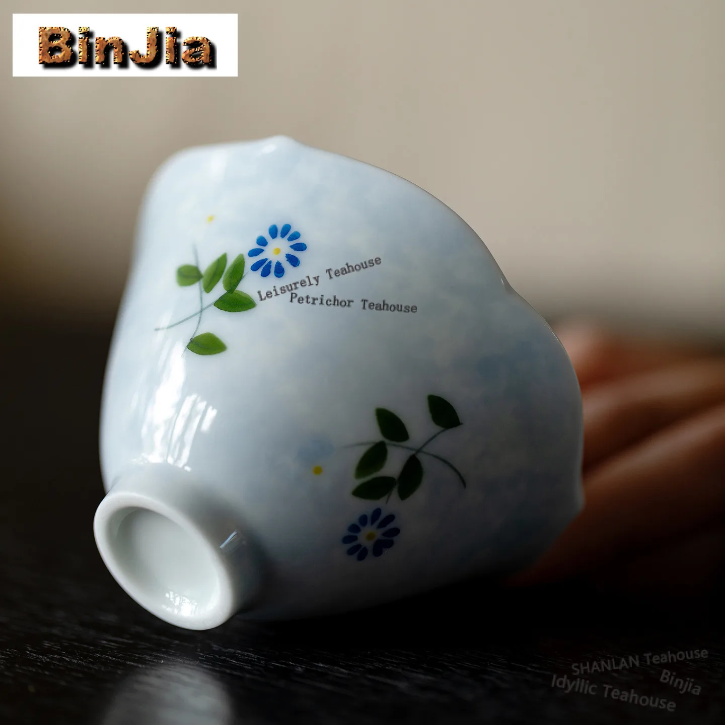 70ml Hand-Painted Small Daisy Flower Mouth